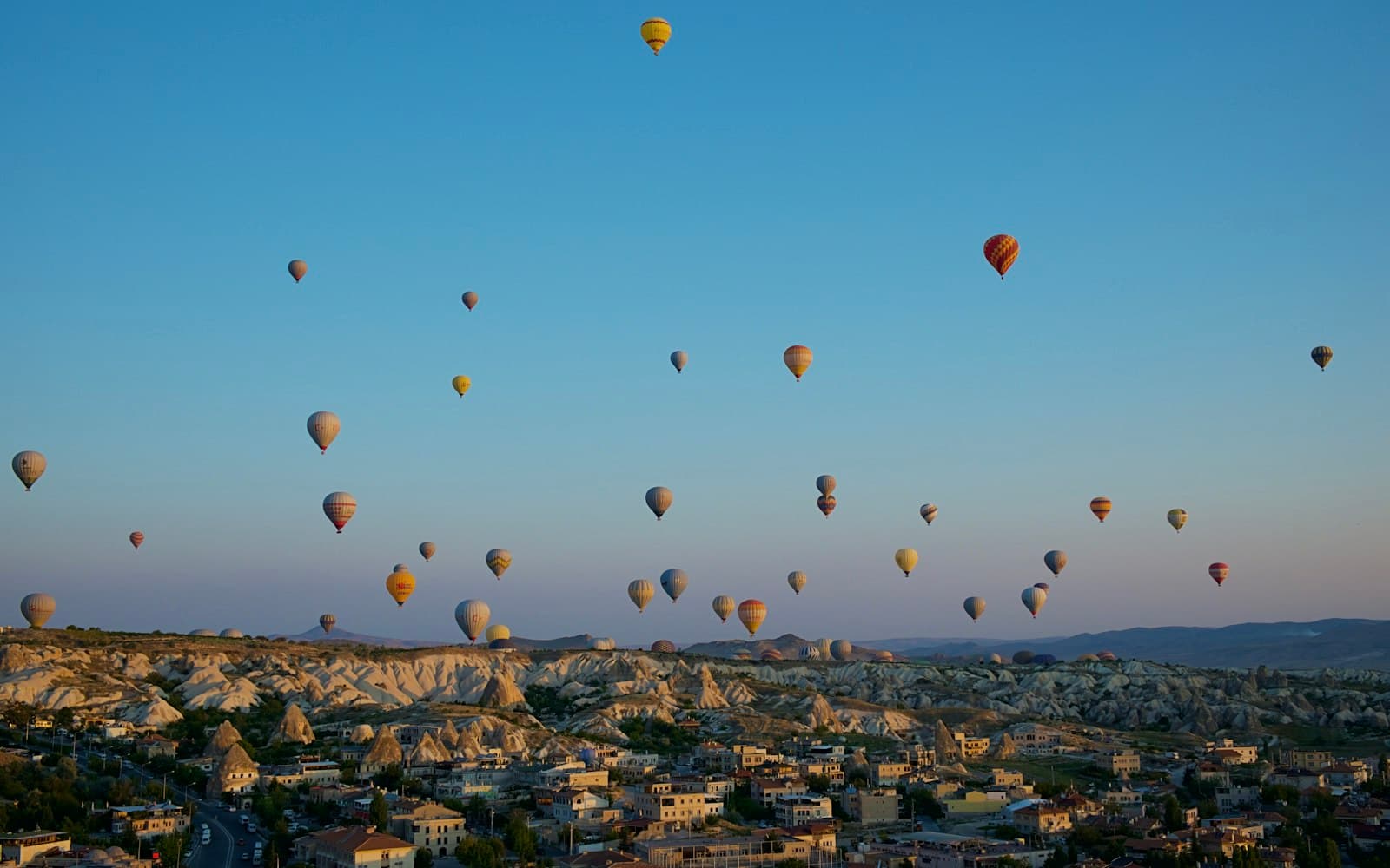 Balloons & Blue Water